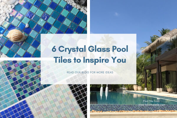 crystal glass mosaic tiles