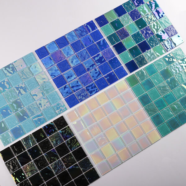 pool tiles colours