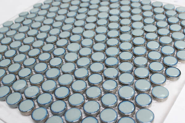 19mm Kiln Penny Round Mosaic CZO712A