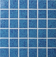 Wave Blue BCK634-Carreaux de mosaïque, Mosaïque en céramique, Motif mosaïque ondulé