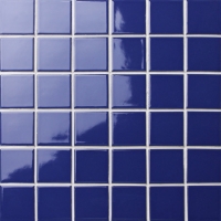 Classic Blue BCK632-Carreaux de mosaïque, Mosaïque en céramique, Carreaux de mosaïque en porcelaine vitrifiée