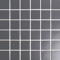 Classic Black Matte BCK301-Carreaux de mosaïque, mosaïque en céramique, carreaux de piscine noirs à vendre