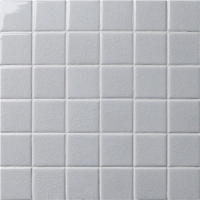 Crackle Gris Congelado BCK501-Azulejos de mosaico, Mosaico de cerámica, Azulejos de mosaico gris, Azulejos de piscina gris