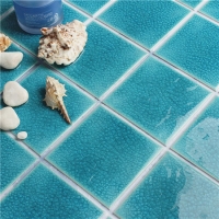 Frozen Shiny Blue Crackle BCQ608-Mosaic tile, swimming pool mosaics, decorative pool tile