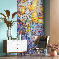 Свет в лесу KCO035MY-Мозаичная художественная плитка, Мозаичное стекло, Мозаичная художественная плитка