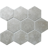 Pierre d\'imitation BCZ910-Carreaux de mosaïque en céramique, plancher de mosaïque en céramique, carreaux de sol en mosaïque en céramique,