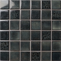 Fambe Black BCK016-Mosaïque en céramique, carreaux de mosaïque en céramique, carreaux de mosaïque en céramique pas cher