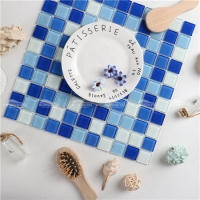 Crystal Glass Blue BGI003F2-little glass crystal mosaic, glass pool tile suppliers, glass mosaic crystal glass