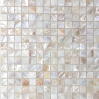 Natural Shell Square BOE902E4-mosaïque de coquille, mère de salle de bains de tuile de perle, mère des fournisseurs de tuiles de perle