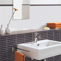 پنی گرد BCZ901-پنی گرد کاشی backsplash ، سفید پنی کاشی backsplash ، سفید پنی حمام کاشی