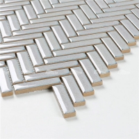 Herringbone Mosaic BCZ204B1-herringbone mosaic tile, white herringbone mosaic tile, white mosaic bathroom