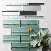 3D Brick Crystal Glass ZGM3902-glass brick mosaic tiles,brick mosaic tiles bathroom,pool tile suppliers