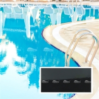 Tuile noire BCZB101-Tuile de piscine, Tuile de piscine, Tuile de piscine en gros, Tuile de piscine noire