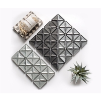 Стеклянный треугольник ГЗОМ7201-треугольник плитки, треугольник настенной плитки, стеклянная мозаика поставок