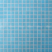 Hot Melt Glass GEOM9601-square glass tiles, blue glass mosaic tiles, iridescent glass tile clearance