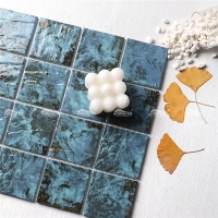 73x73mm Square Porcelain Ink-Jet OOA2902-square 3x3 pool tile, bathroom blue tiles, waterline pool tile ideas