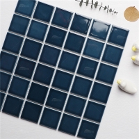 Crystal Glazed KOA2702-2x2 blue pool tile, waterline pool tile company, blue mosaic bathroom tiles