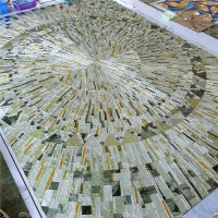 Pool Art Mirror Glass ZGH2006- mosaic art supply, mirror glass mosaic mural, mirror glass mosaic