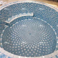 Custom Ceramic Spa Pool Art Project 4-ceramic mosaic art, selling mosaic art, ceramic tile mosaic art
