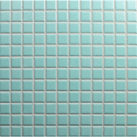 Classic Square Granule Surface HMF8701-green mosaic floor tile, wholesale tile, mosaic floor tile bathroom