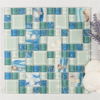 Glass Resin Mother of Pearl GZGH8602-glass pool tiles,resin mosaic tiles,seashell mosaic tile,swimming pool tile suppliers