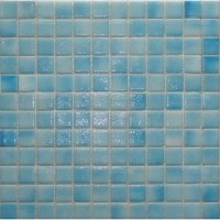 25x25 Square Euro Glass Mosaic Baby Blue ZCIO601-pool tile,glass mosaic pools,euro glass mosaic,pool tile company