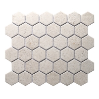 2 Inch Hexagon Inkjet Printing Ceramic ZOA2205-mosaic pool tile designs,hexagon mosaic tile,matte mosaic tiles