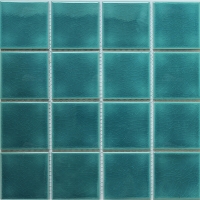 73*73mm Square Porcelain Crackle Green COB702X-porcelain pool tiles,3x3 pool tiles,tile pool