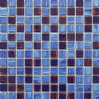 22x22mm Square Porcelain Gradient Blue CGG006A-pool tiles,blue swimming pool mosaic tiles,mosaic pool tiles blue