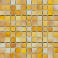 25x25mm Square Porcelain Gradient Orange CIG004A-pool tiles,orange pool tile,swimming pool tile design