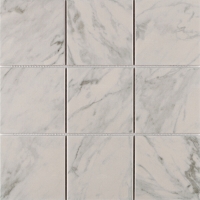 97x97mm Inkjet Porcelain Marble Look MOF8902-pool mosaic, bali tiles pool, carrara white mosaic tile