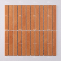 22*145mm Stackbond Finger Shape Porcelain Matte Terracotta ZMA1907-porcelain pool tile, kit kat mosaic tiles, terracotta tiles suppliers