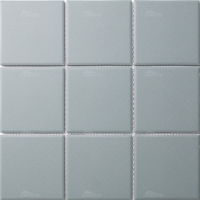 97x97mm Square Matte Full Body Grayish Blue MOA1606-ceramic pool tile, non slip pool tile, pool blue mosaic tiles