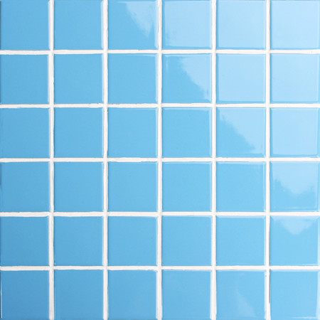 Classic Blue BCK627,Tuile mosaïque, Tuile mosaïque en céramique, Tuile céramique en mosaïque