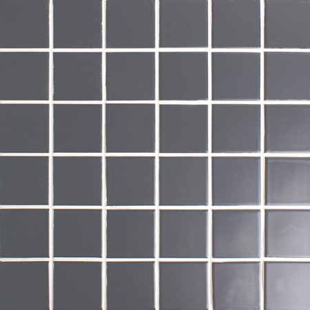48x48mm Square Matte Porcelain Black BCK301,Mosaic tiles, Ceramic mosaic, Pool tiles for sale