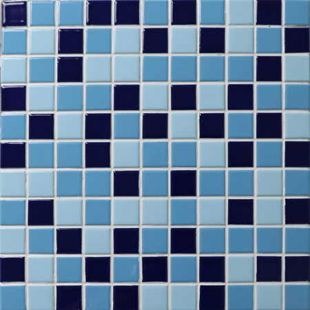经典蓝色混合BCI002,马赛克瓷砖，陶瓷马赛克，蓝色陶瓷马赛克瓷砖，游泳池瓷砖用品