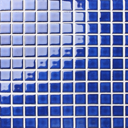 25x25mm Square Glossy Glazed Porcelain Dark Blue BCI610,Mosaic tile, Ceramic mosaic, Glossy mosaic tile, Best pool tiles for sale