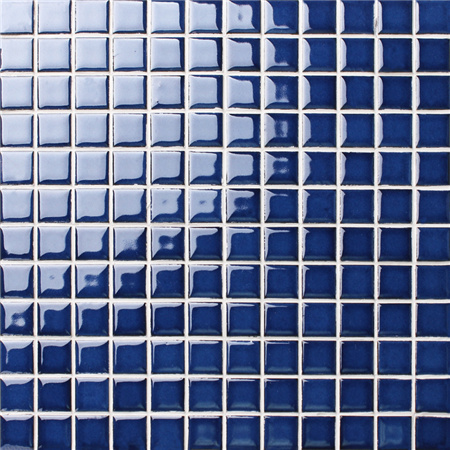 Fambe Cobalt Blue BCH606,Mosaic tile, Ceramic mosaic tile, Crystal mosaic tile, Mosiac tile for swimming pool