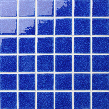 冷冻蓝色裂纹BCK659,游泳池马赛克，陶瓷马赛克，马赛克陶瓷淋浴瓷砖