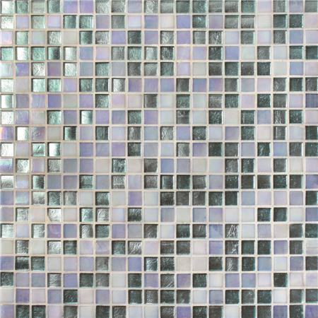 Square Mixed Color BGC009,Pool tile, Pool mosaic, Glass mosaic, Bathroom glass mosaic 