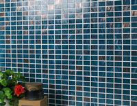 马赛克风格：闪闪发光的玻璃马赛克瓷砖做一个豪华的家-玻璃马赛克瓷砖，豪华玻璃马赛克瓷砖，起泡马赛克瓷砖