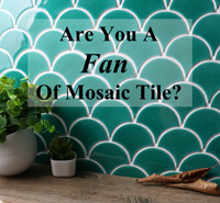 Are You A Fan Of Mosaic Tile?-mosaic wall tiles, mosaic tiles supplies, pool tile suppliers, wholesale pool tile, crackle glaze, fan shaped mosaic tile, crackle glaze ceramic mosaic tile