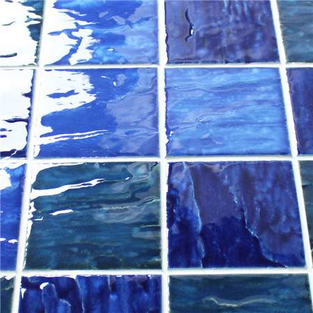 Vague Bleu Mixte BCP002,Carrelage mosaïque, Carrelage mosaïque bon marché, Carrelage céramique, Carrelage mosaïque