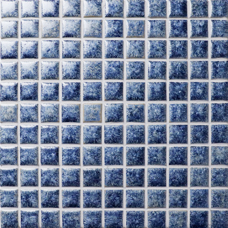 25x25mm Square Glossy Porcelain Dark Blue BCI910,Ceramic mosaic, Ceramic mosaic tile, Ceramic pool tile suppliers 