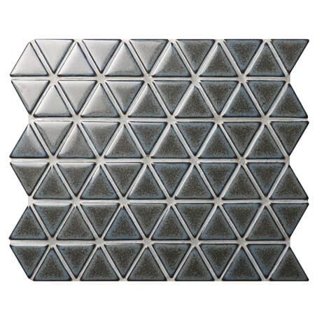 Triangle gris foncé BCZ930A,tuiles de mosaïque grise, tuile de porcelaine de mosaïque, tuiles de mur de mosaïque de cuisine