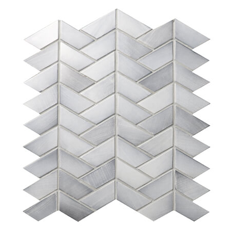 Trapezoid Tile Ceramic Light Grey BCZ931A,tiny mosaic tiles, mosaic tiles grey, mosaic tile sheets sale