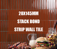 Nova coleção: 20x145mm pilha Bond porcelana mosaico strip telha da parede -telhas de mosaico da tira, telha da parede da tira do mosaico, telha Bond backsplash da pilha, telha de mosaico Bond da pilha