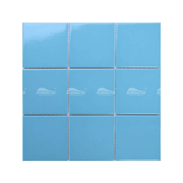CMG601B bleu classique,Carreaux de piscine, mosaïque en céramique, tuile de salle de bains en mosaïque en céramique