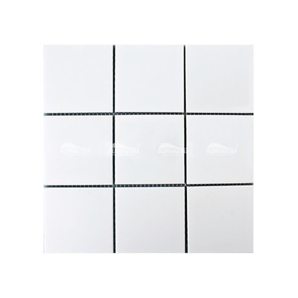 97x97mm Square Matte Porcelain White BCM203B,swimming pool mosaic tile, classic pool tile, outdoor swimming pool tiles