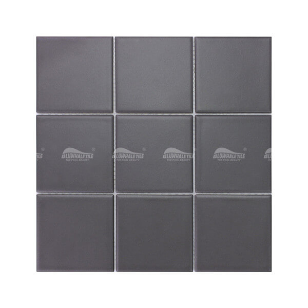 97x97mm Square Matte Porcelain Dark Grey BCM901B,swimming pool supplies, mosaic tile backsplash, mosaic wall tiles